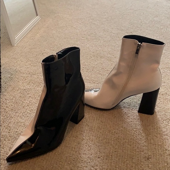 public desire white boots